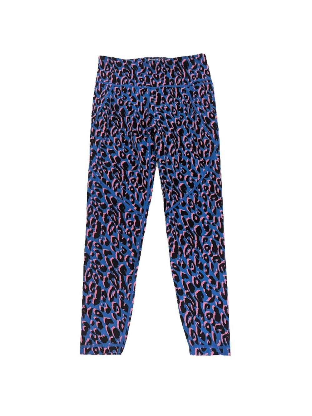 Sweaty Betty Power 7/8 Length Leopard Leggings Athleisure Workout | Size US 6